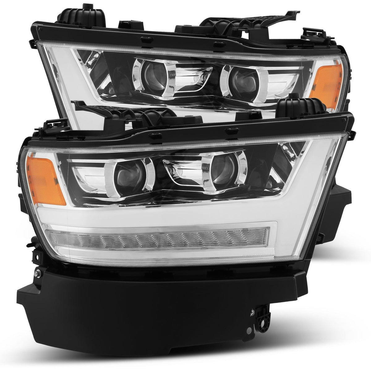 AlphaRex LUXX-Series LED Projector Headlights for Ram 1500 (2019-2024)