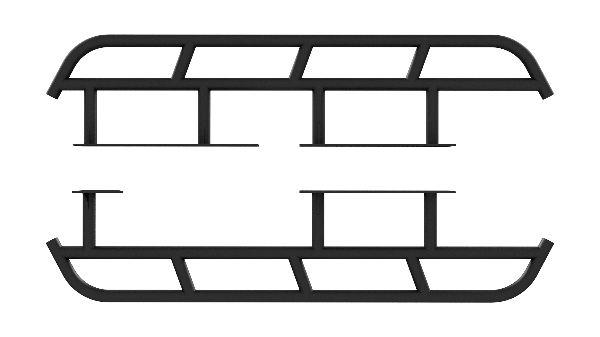 2010-2024 Toyota 4Runner Flat Sliders **No Kick Out**