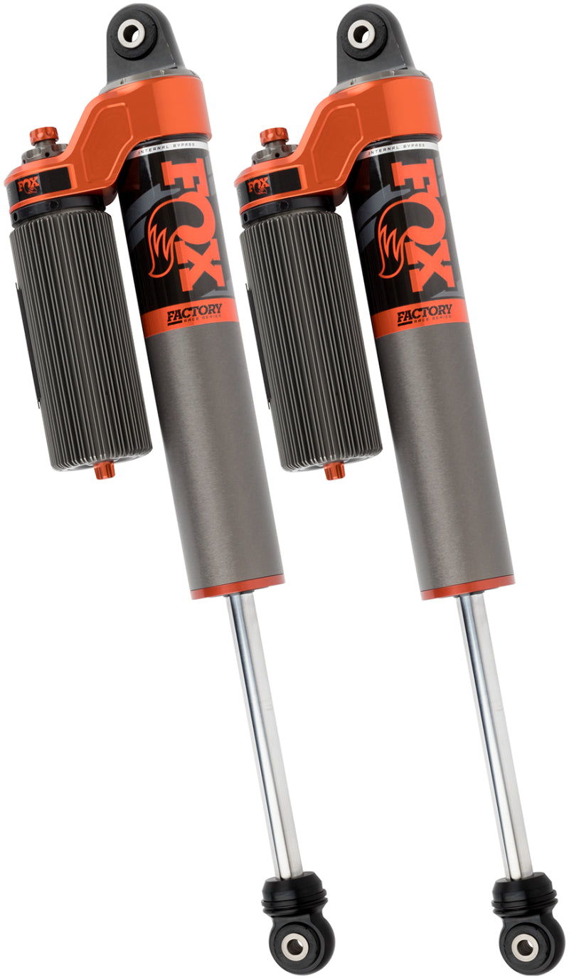 FOX 3.0 Factory Race Internal Bypass Rear Piggyback Shocks (2-3 in. Lift), fits Jeep Wrangler