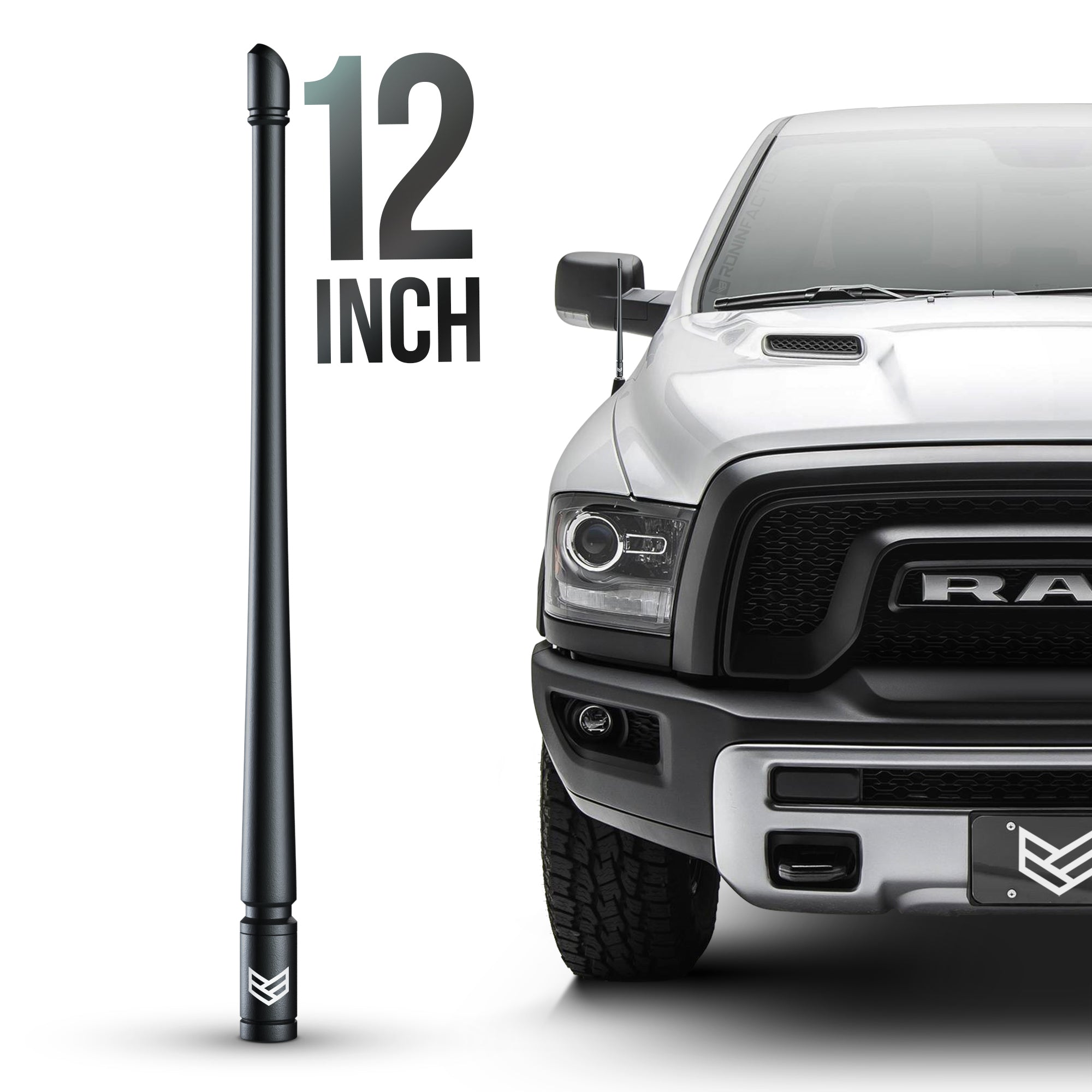 Ronin Factory Dodge Ram Tufflock™ Flexible Antenna (12 Inch)