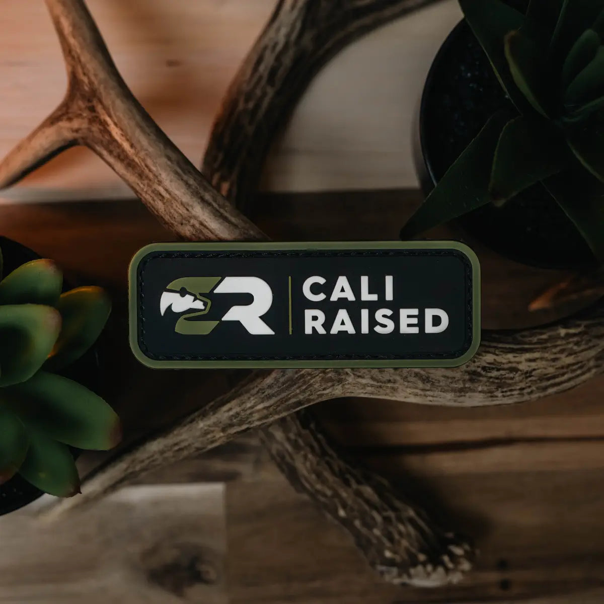 Cali Raised 1 x 3 inch PVC patch, universal fit