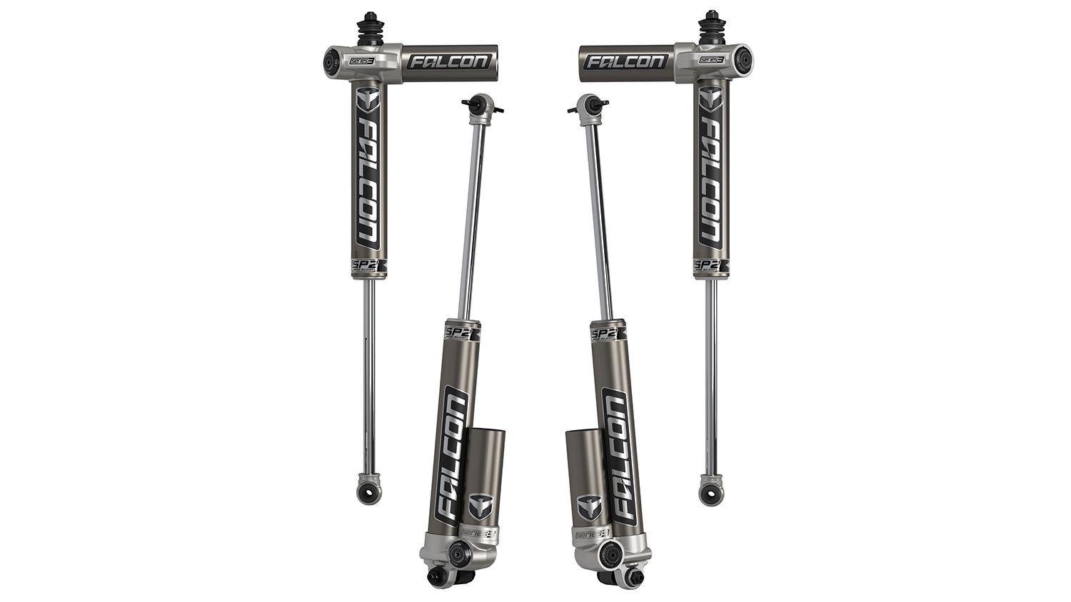 JK 2dr: Falcon Series 3.1 Piggyback Shock Kit (1.5-2.5" Lift)