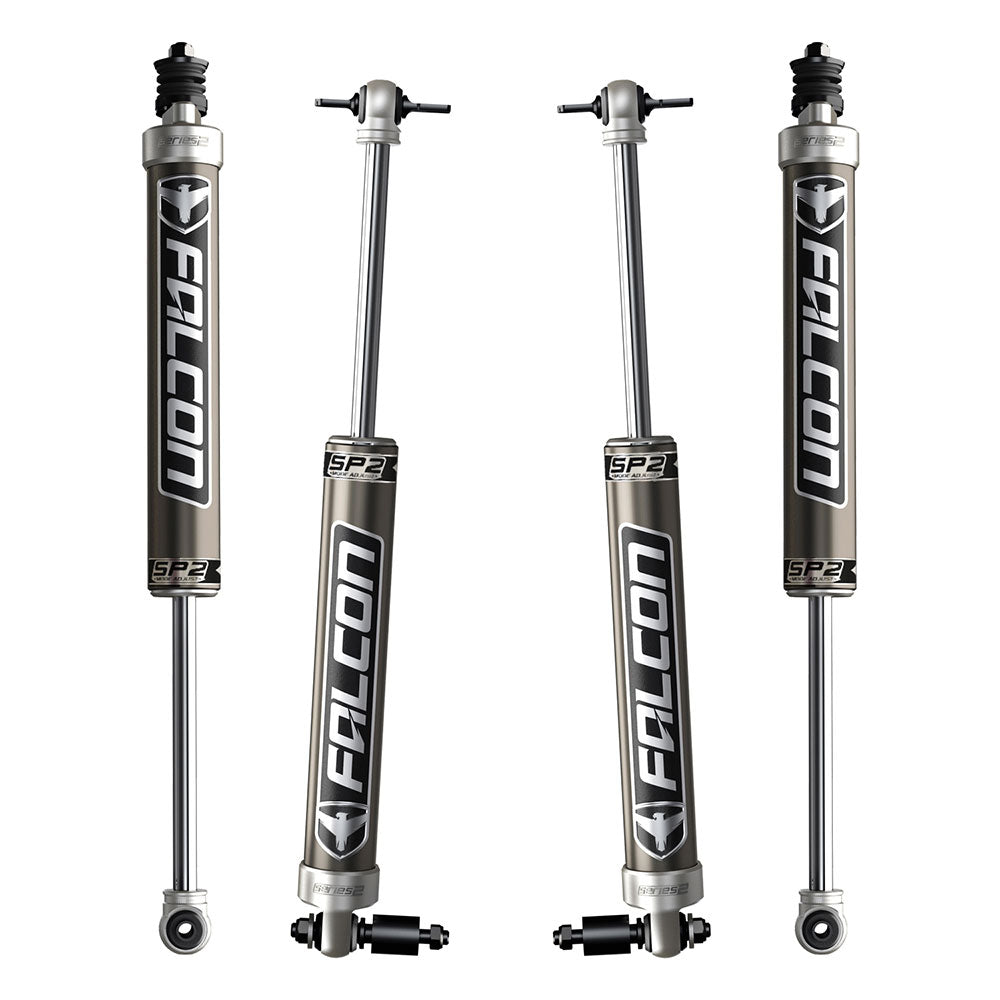 JK 2dr: Falcon 2.1 SP2 Monotube Shock Kit (3-3.5" Lift)