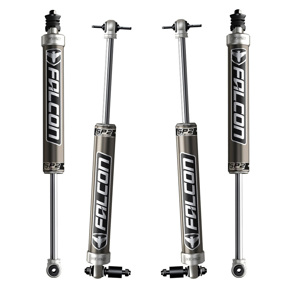 JK 2dr: Falcon 2.1 SP2 Monotube Shock Kit (4-6" Lift)