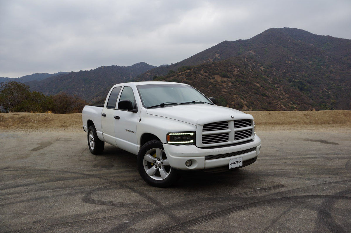 AlphaRex NOVA-Series LED Projector Headlights for Ram 1500 / Ram 2500/3500 - Chrome