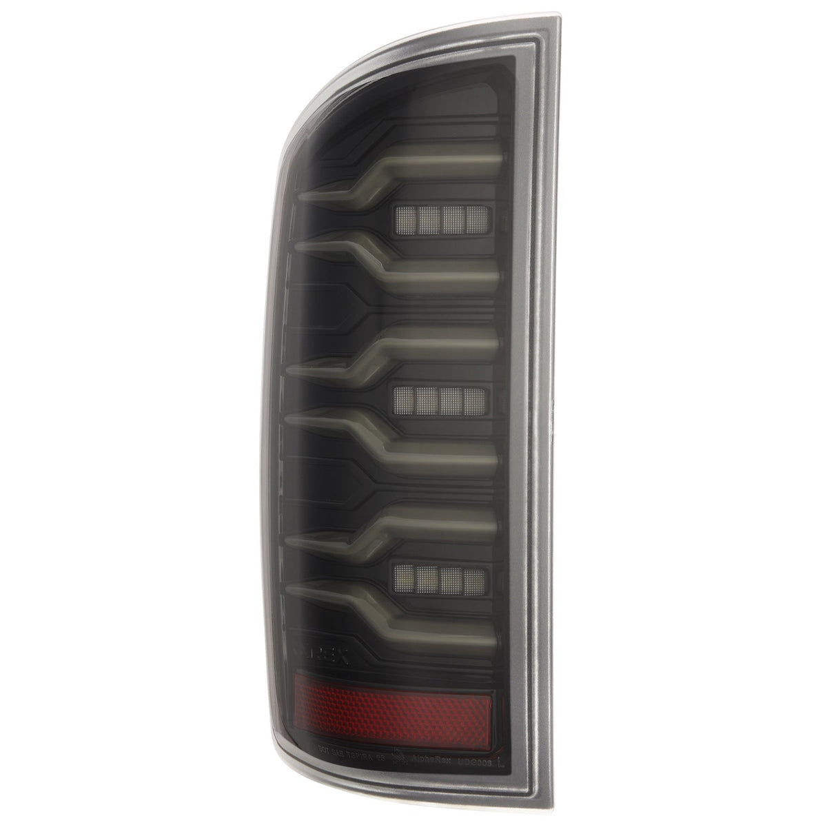 AlphaRex LUXX-Series LED Tail Lights for Ram 1500 / Ram 2500/3500 - Alpha-Black
