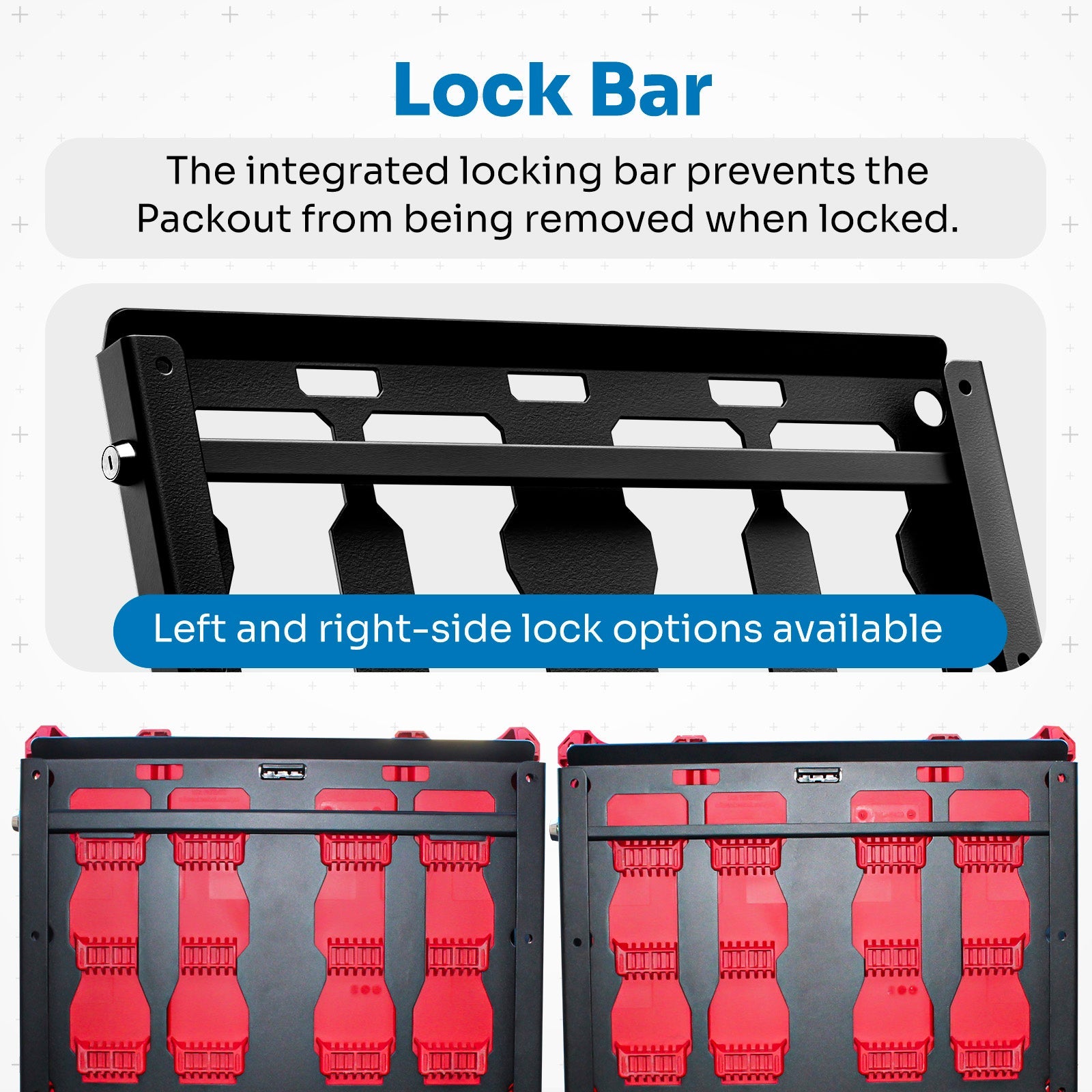 Integral Truck Packout Locking Plate - Universal