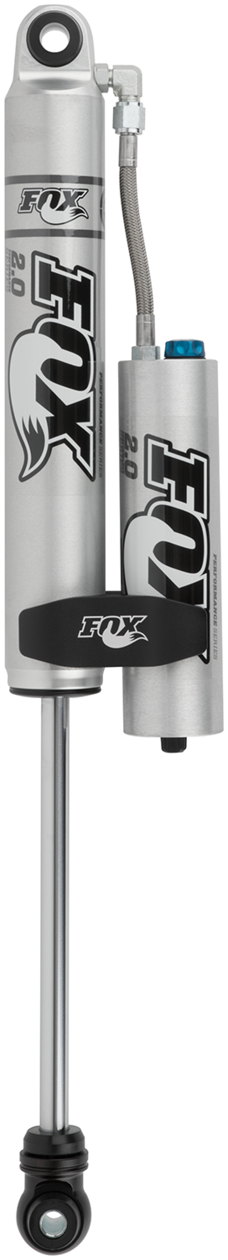 FOX 2.0 Performance Front Reservoir Shock, Adjustable (1.5-3 in. Lift), fits Ford F-250/F-350 Super Duty