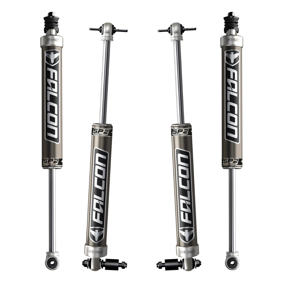 Falcon SP2 2.1 monotube shock kit for 3-3.5" lift on Jeep Wrangler JK