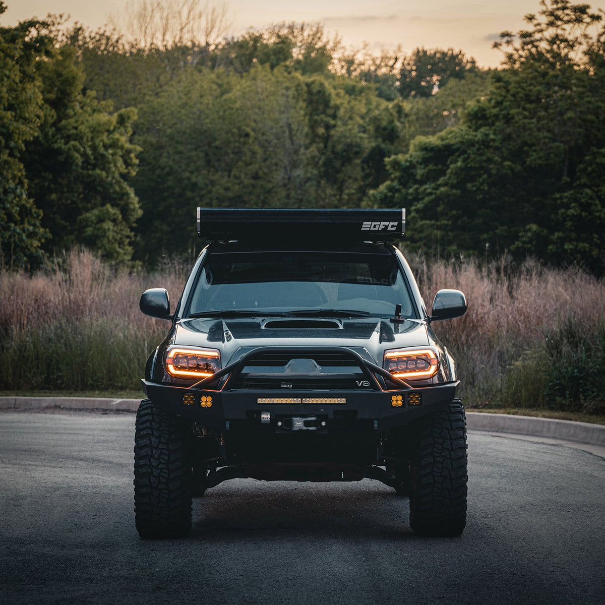 AlphaRex NOVA-Series LED Projector Headlights for Toyota 4Runner - Alpha-Black