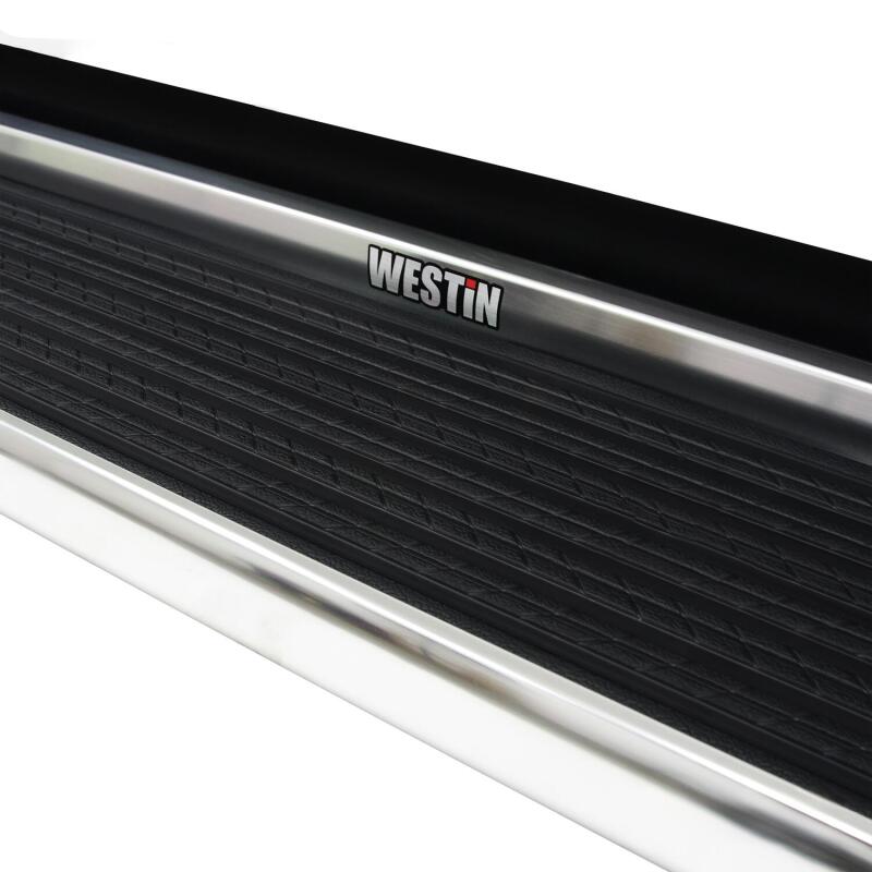 Westin SG6 Polished Aluminum Running Boards, 74.25 in., fits Ram 1500