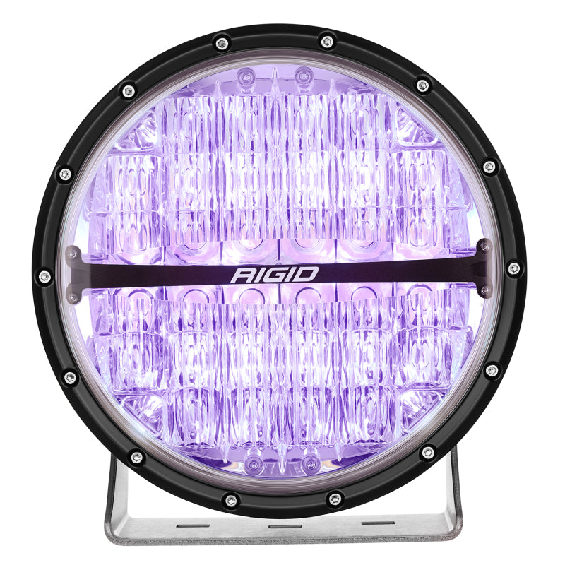 RIGID 360-Series 9 in. Off-Road LED Light, Drive Beam, RGBW Backlight