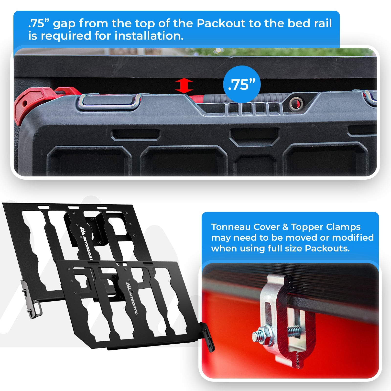 Integral Truck Boxlink Packout Plate (Full) - Super Duty (2017+)