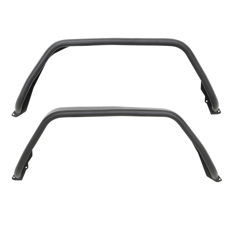 Westin Tube Fenders, Rear, Textured Black, fits Jeep Gladiator