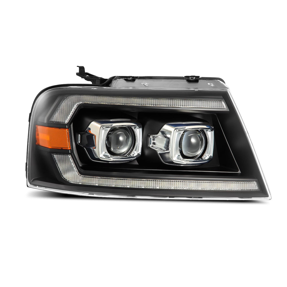 AlphaRex LUXX-Series LED Projector Headlights for Ford F-150 - Black
