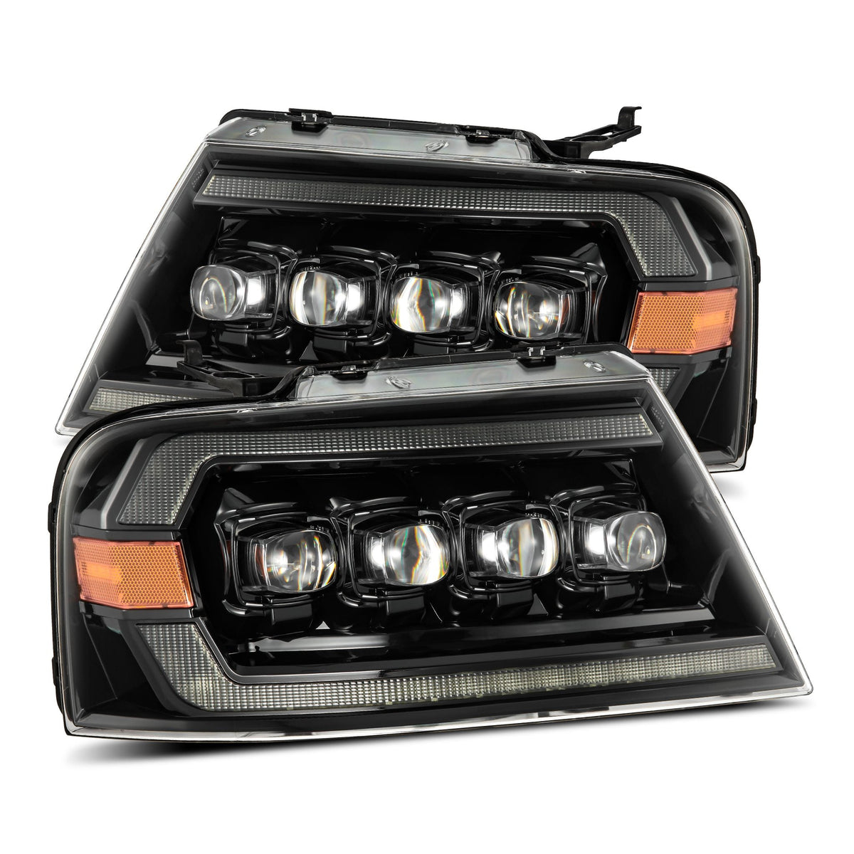 AlphaRex NOVA-Series LED Projector Headlights for Ford F-150 - Alpha-Black
