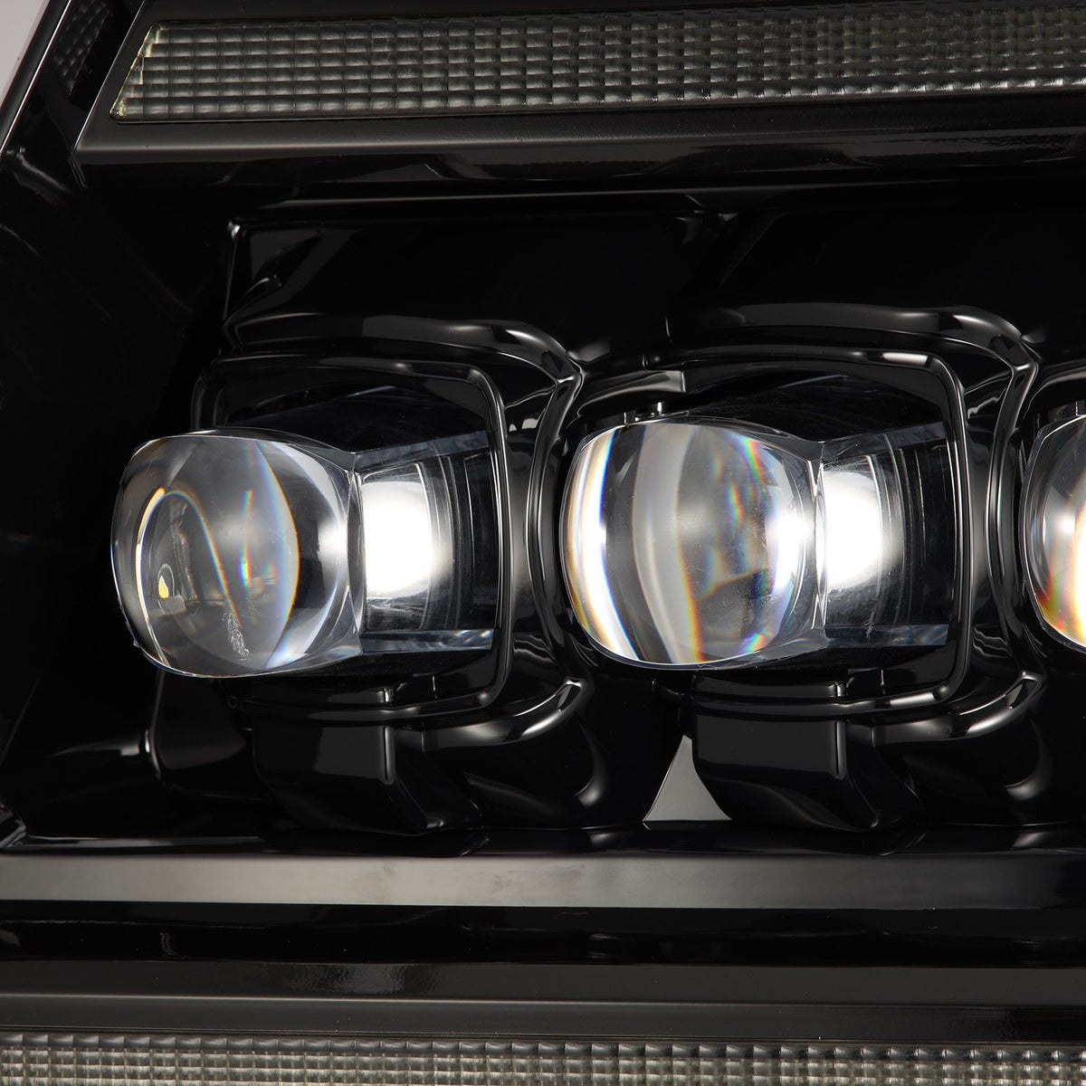 AlphaRex NOVA-Series LED Projector Headlights for Ford F-150 - Alpha-Black