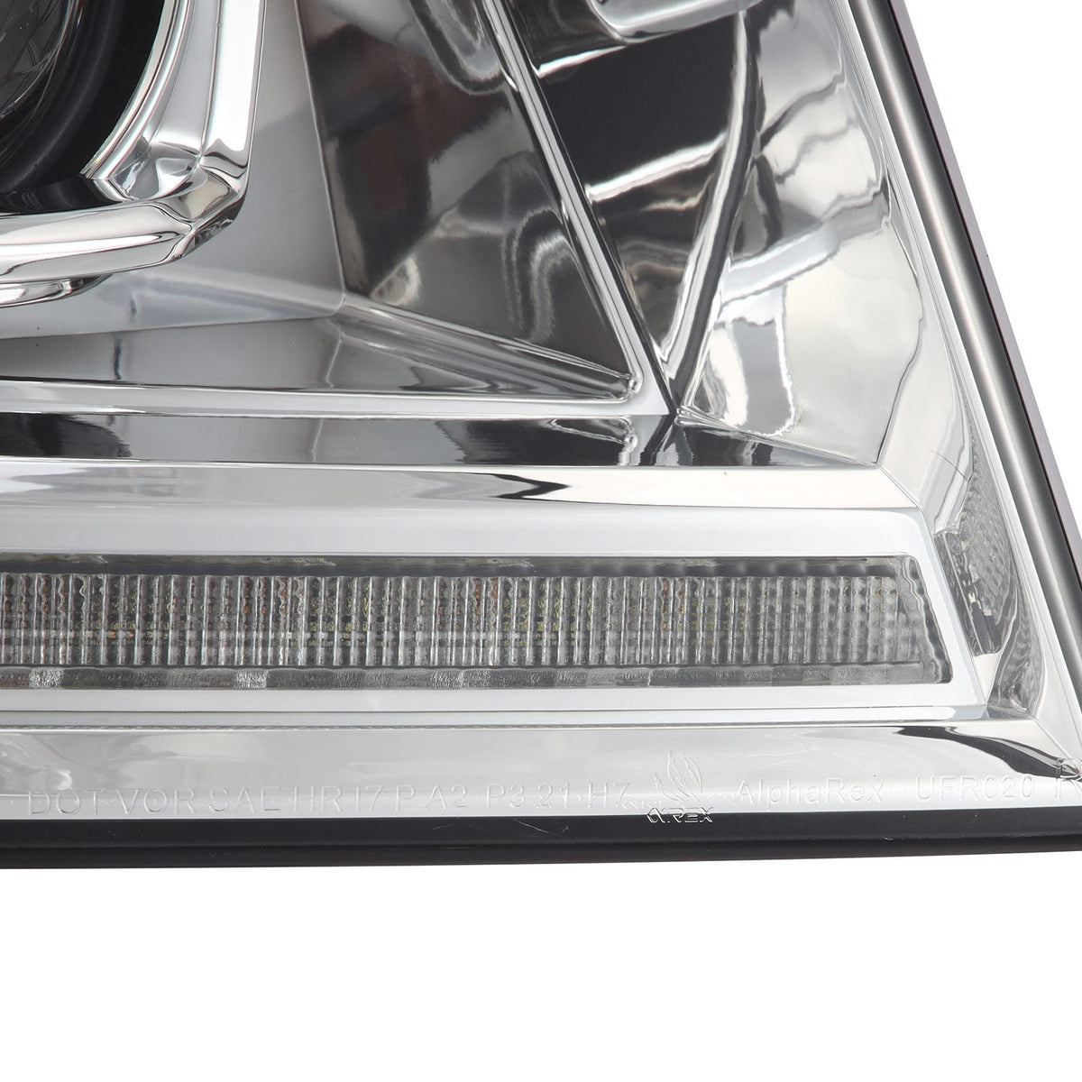 AlphaRex PRO-Series Halogen Projector Headlights for Ford F-150 - Chrome