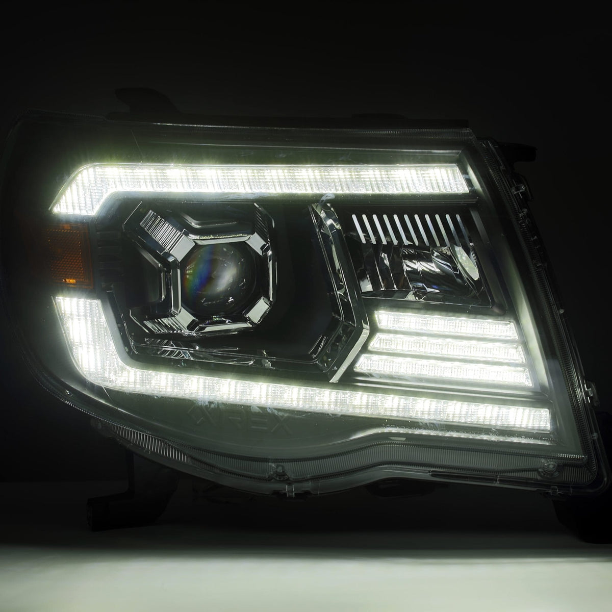AlphaRex LUXX-Series LED Projector Headlights for Toyota Tacoma - Black
