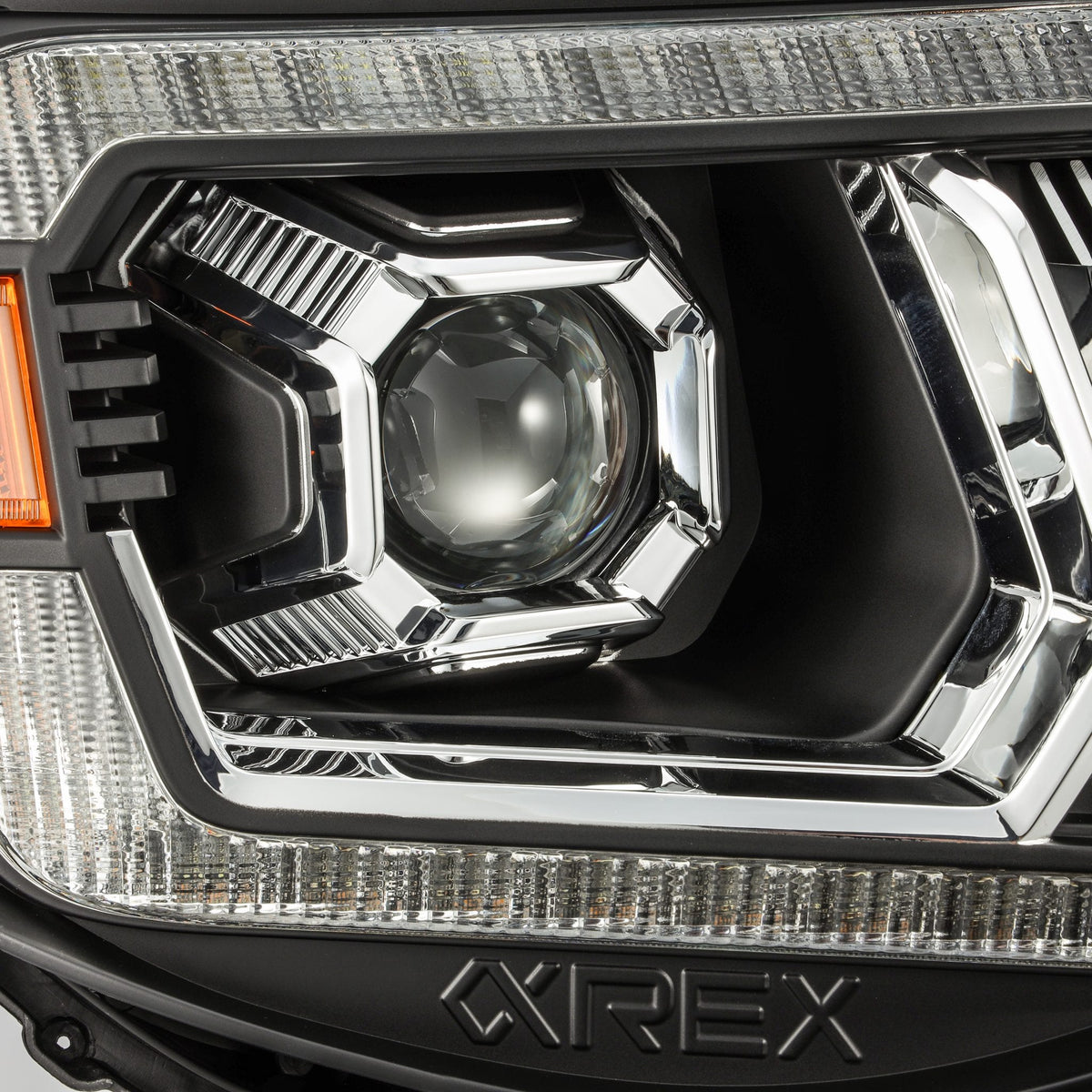 AlphaRex LUXX-Series LED Projector Headlights for Toyota Tacoma - Black