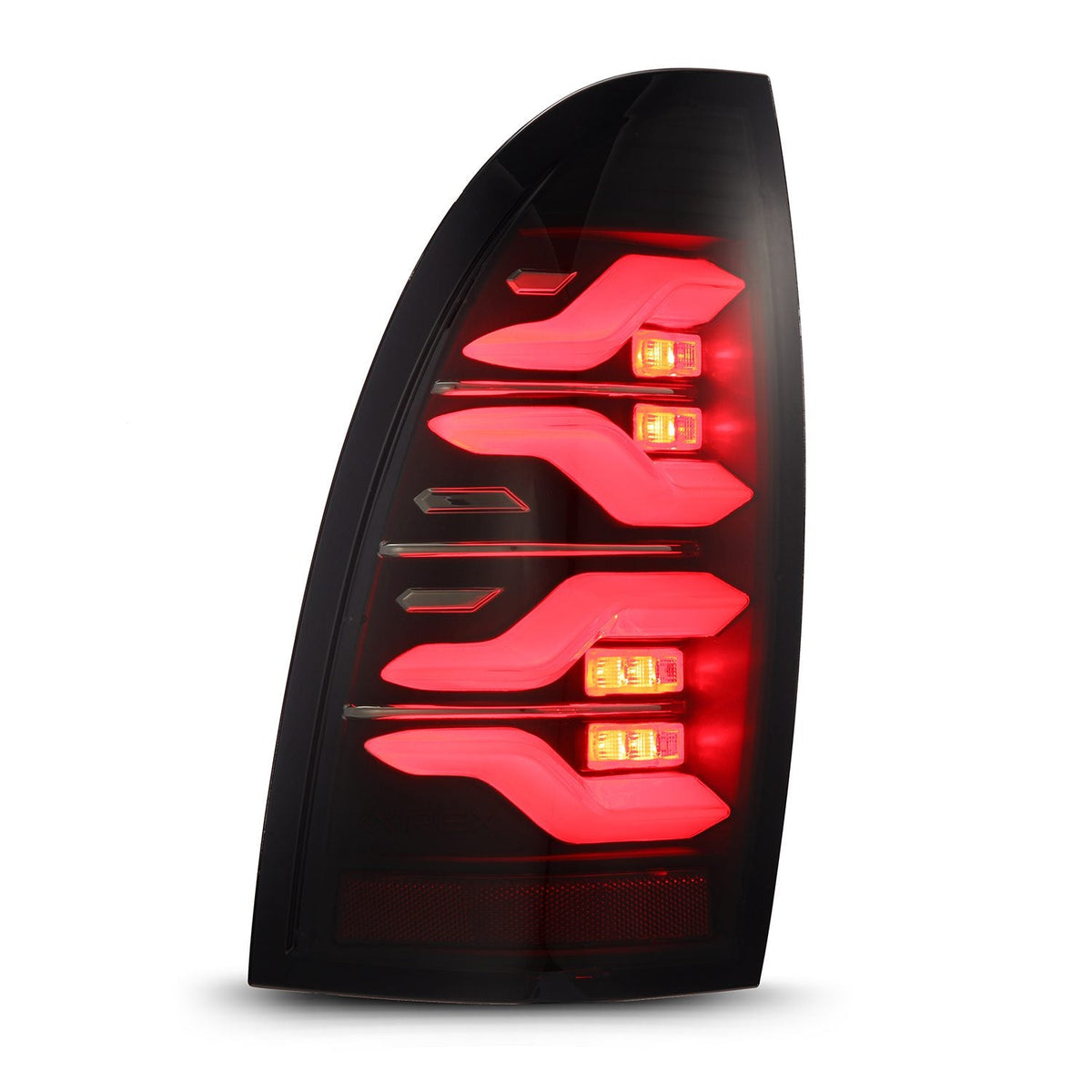 AlphaRex LUXX-Series LED Tail Lights for Toyota Tacoma - Black Smoke