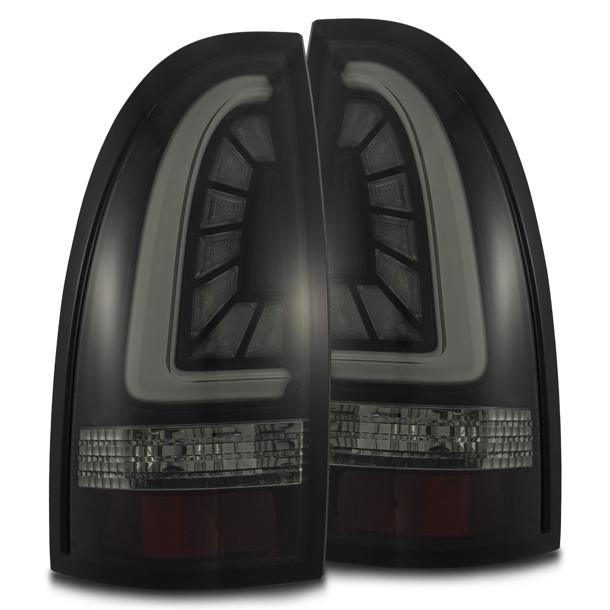 AlphaRex PRO-Series LED Tail Lights for Toyota Tacoma - Jet Black