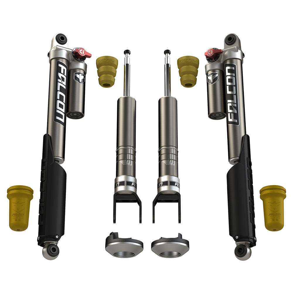 Dodge/Ram 1500/Classic: Falcon 2.25" Sport Tow/Haul Shock Leveling System