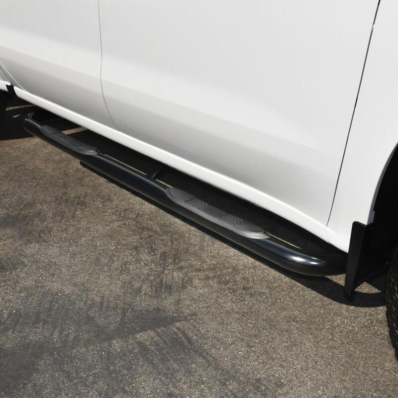 Westin E-Series 3 Nerf Step Bars, Crew Cab, fits Chevy Silverado 1500