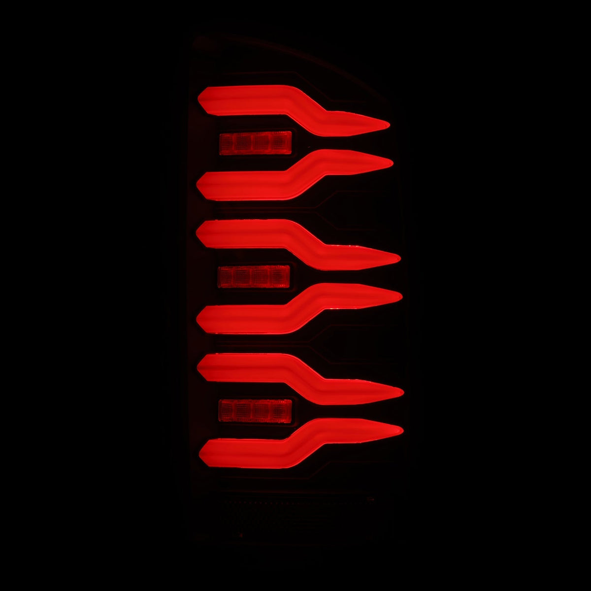 AlphaRex LUXX-Series LED Tail Lights for Ram 1500 / Ram 2500/3500 - Black Smoke