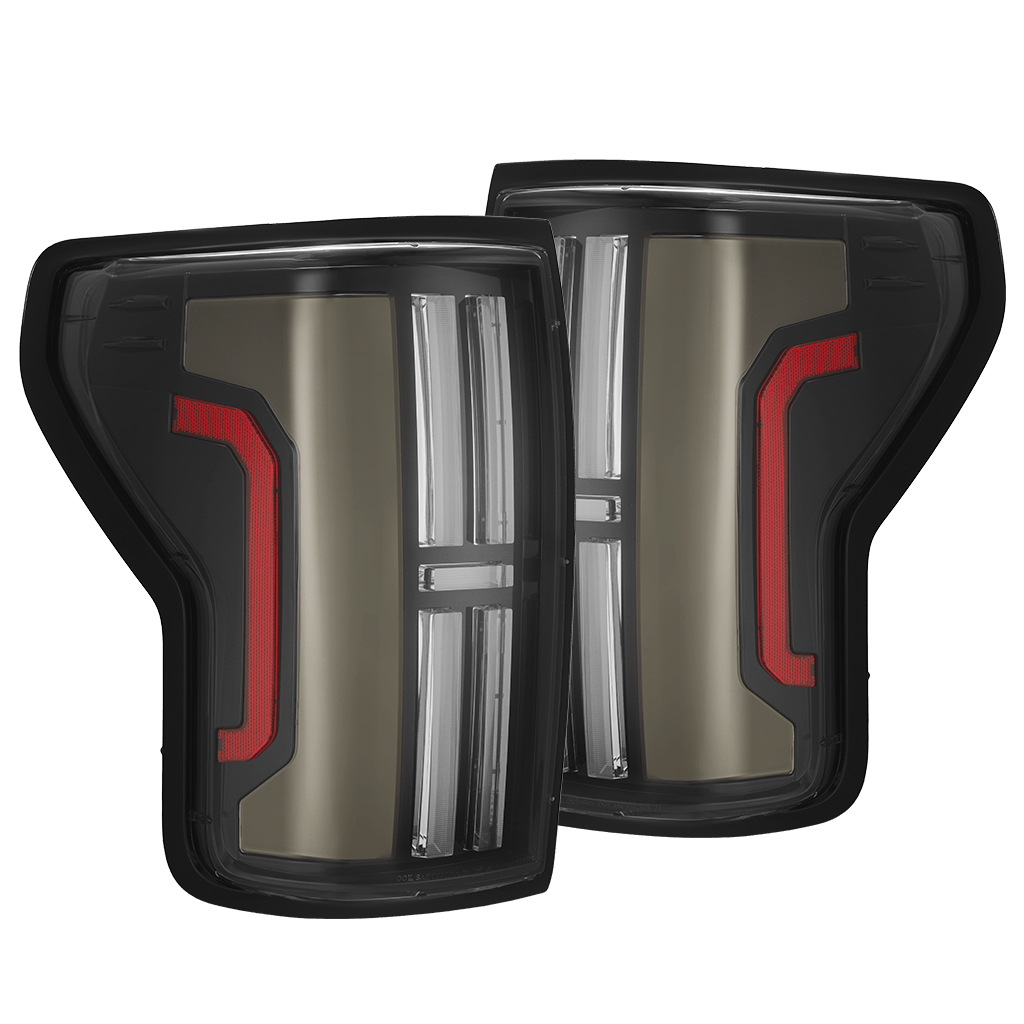 AlphaRex NOVA-Series Prismatic LED Tail Lights for Toyota Tundra - Black Clear