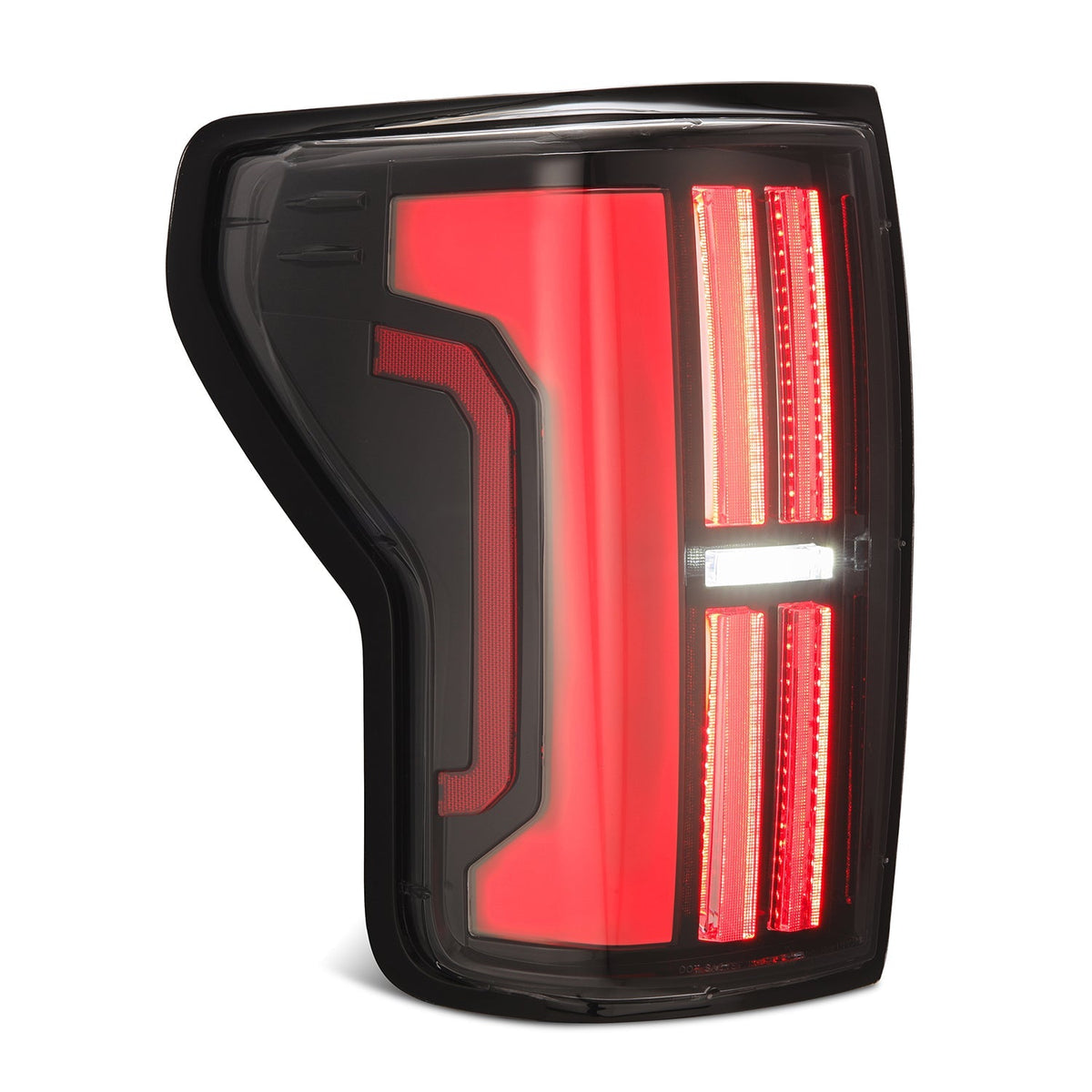 AlphaRex NOVA-Series Prismatic LED Tail Lights for Toyota Tundra - Black Clear