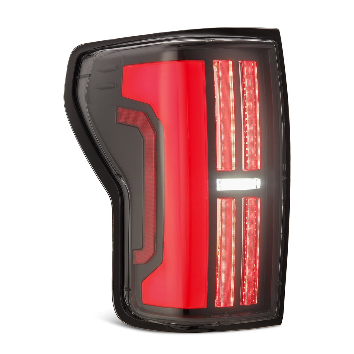 AlphaRex NOVA-Series Prismatic LED Tail Lights for Toyota Tundra - Black Red