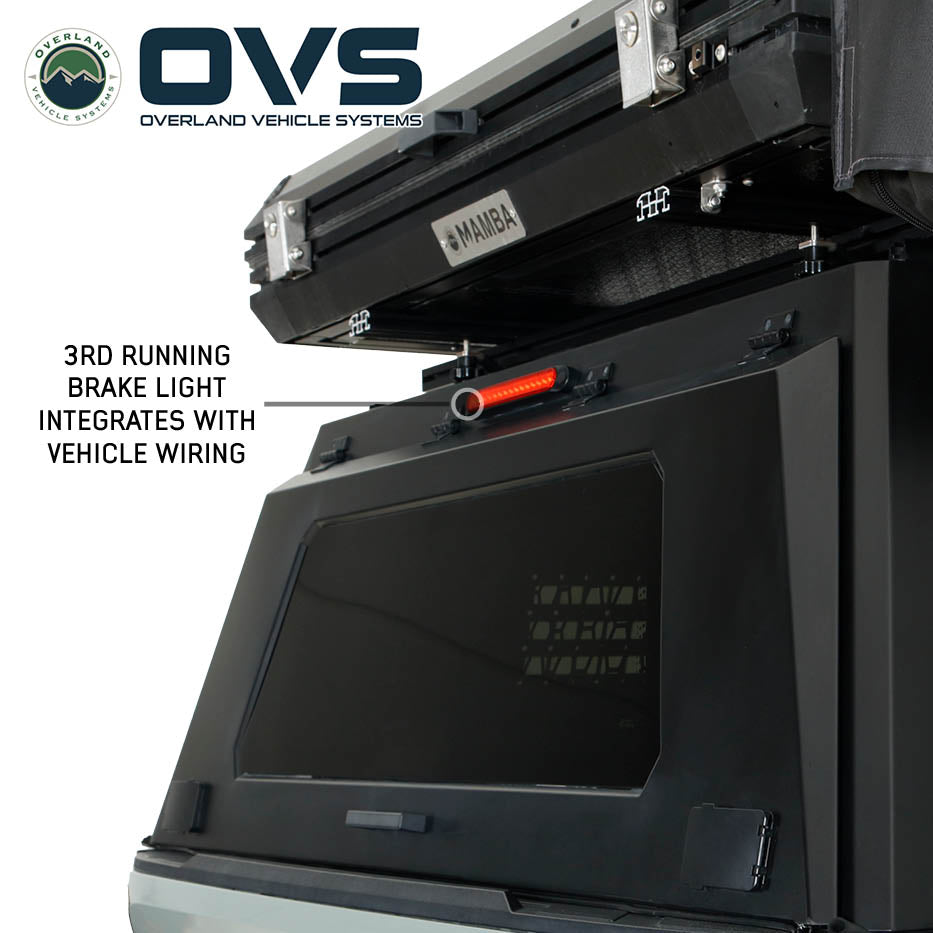 OVS Expedition PRO+ truck cap with full windows for 2007-2021 Toyota Tundra - view 5
