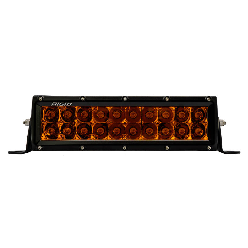 RIGID E-Series 10 in. LED Light, Spot, Amber PRO Lens