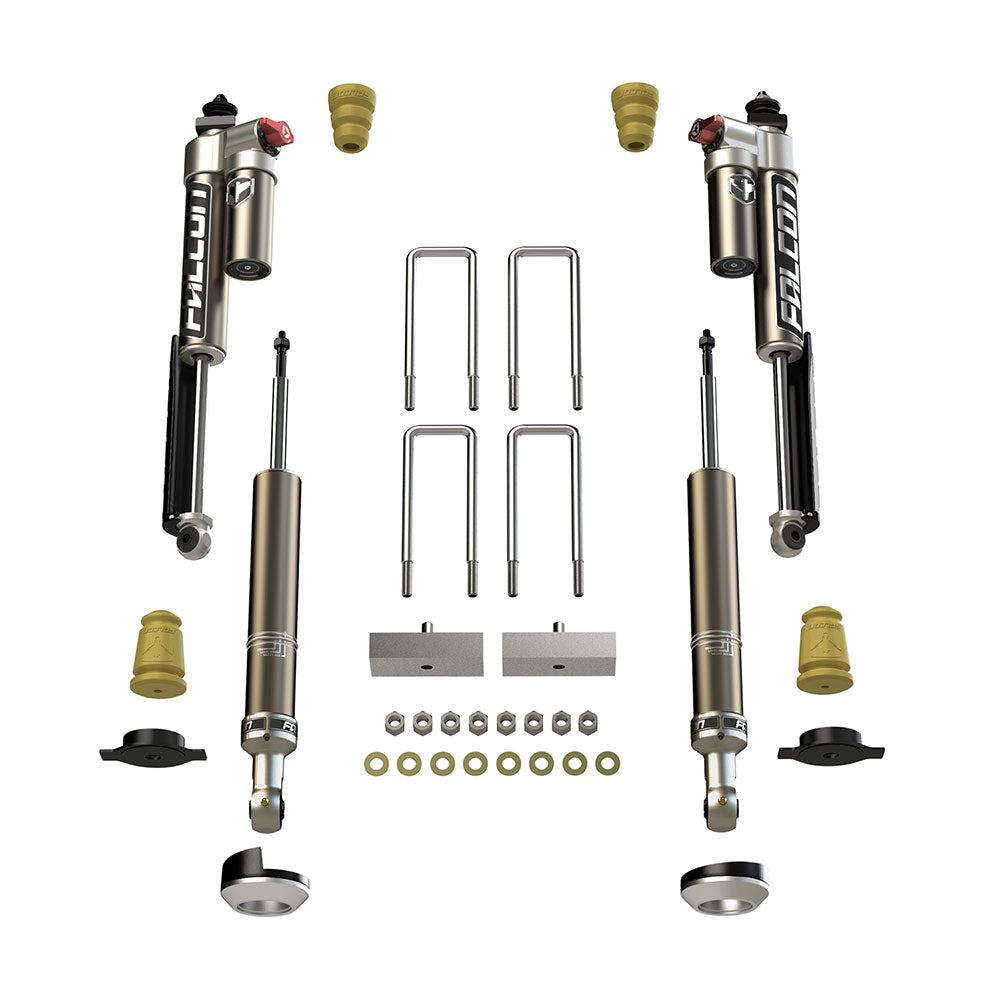 Toyota Tacoma: Falcon 2.25" Sport Tow/Haul Shock & Spacer Lift System