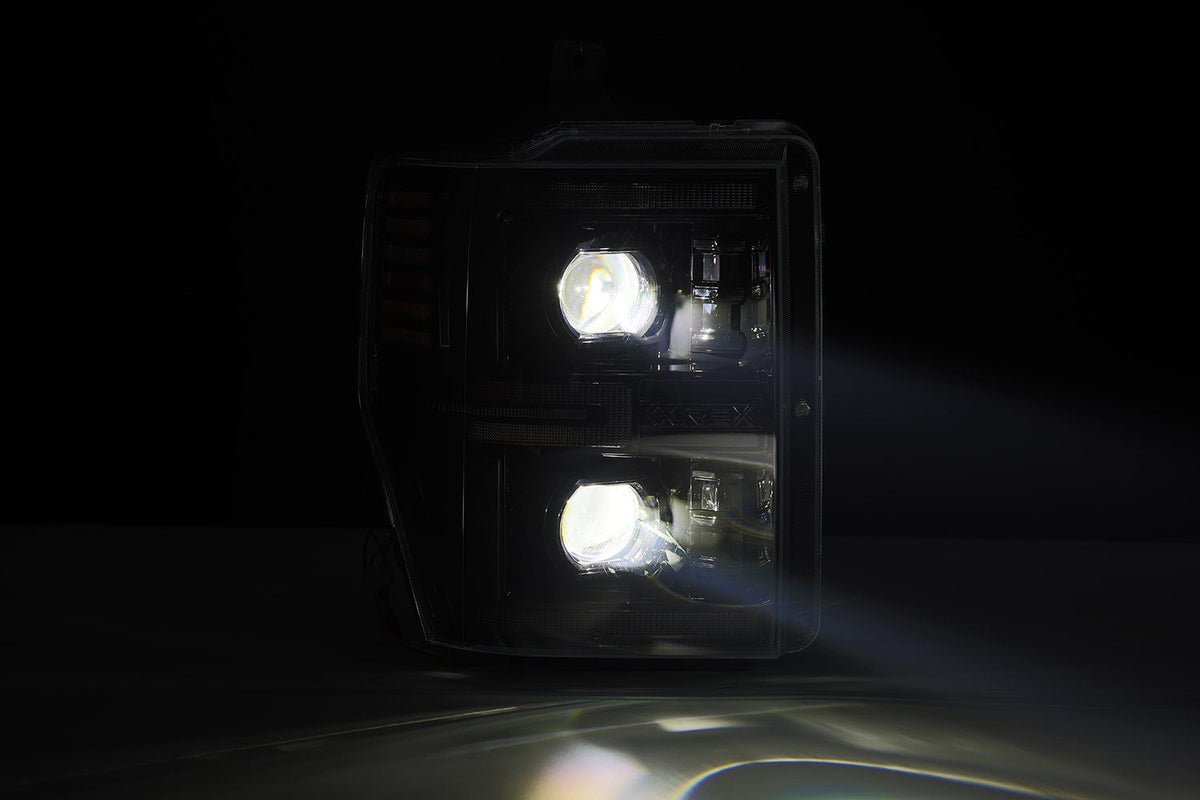 AlphaRex LUXX-Series LED Projector Headlights for Ford Super Duty (2008-2010) / Ford Excursion (2008-2010)