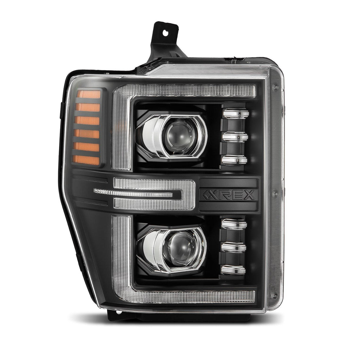 AlphaRex LUXX-Series LED Projector Headlights for Ford Super Duty / Ford Excursion - Black