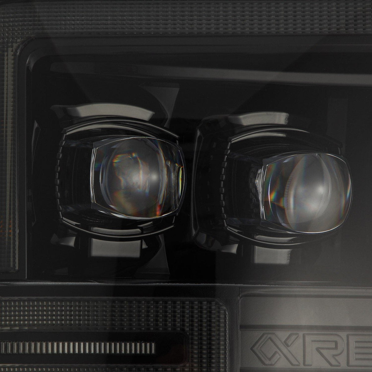 AlphaRex NOVA-Series LED Projector Headlights for Ford Super Duty / Ford Excursion - Alpha-Black