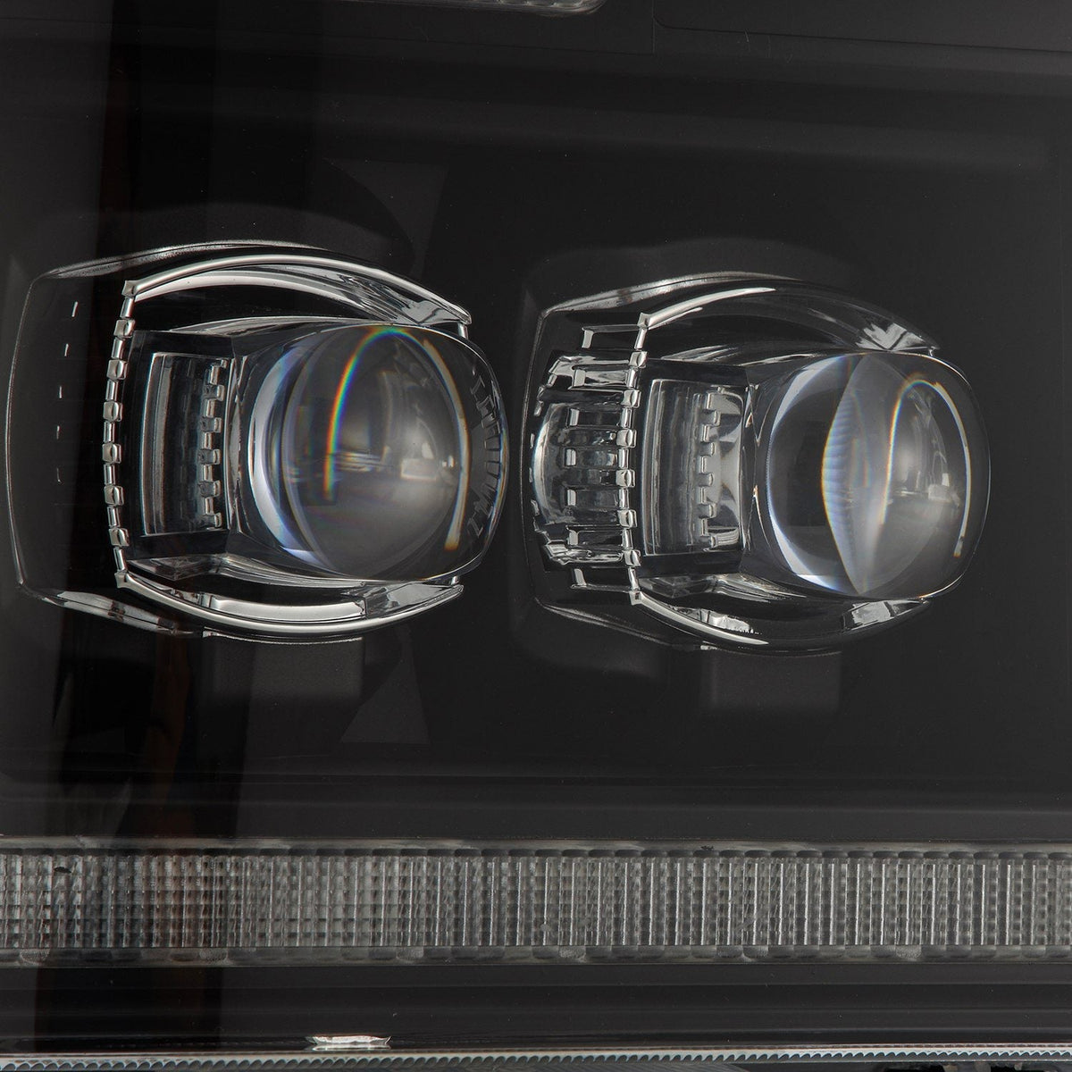 AlphaRex NOVA-Series LED Projector Headlights for Ford Super Duty / Ford Excursion - Black