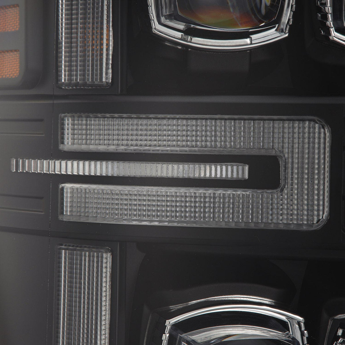 AlphaRex NOVA-Series LED Projector Headlights for Ford Super Duty / Ford Excursion - Black