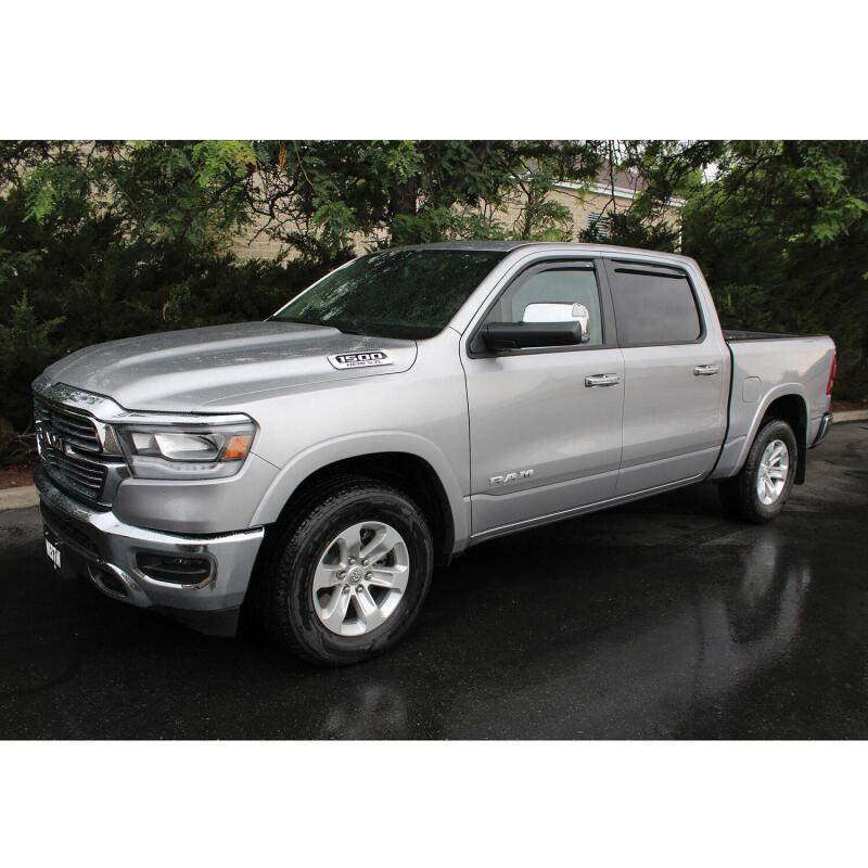 Westin Wade In-Channel Wind Deflectors, 4-Piece, Smoke, fits Ram 1500