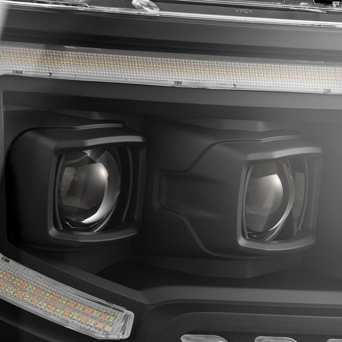 AlphaRex MK II LUXX-Series LED Projector Headlights for Ford F-150 - Black
