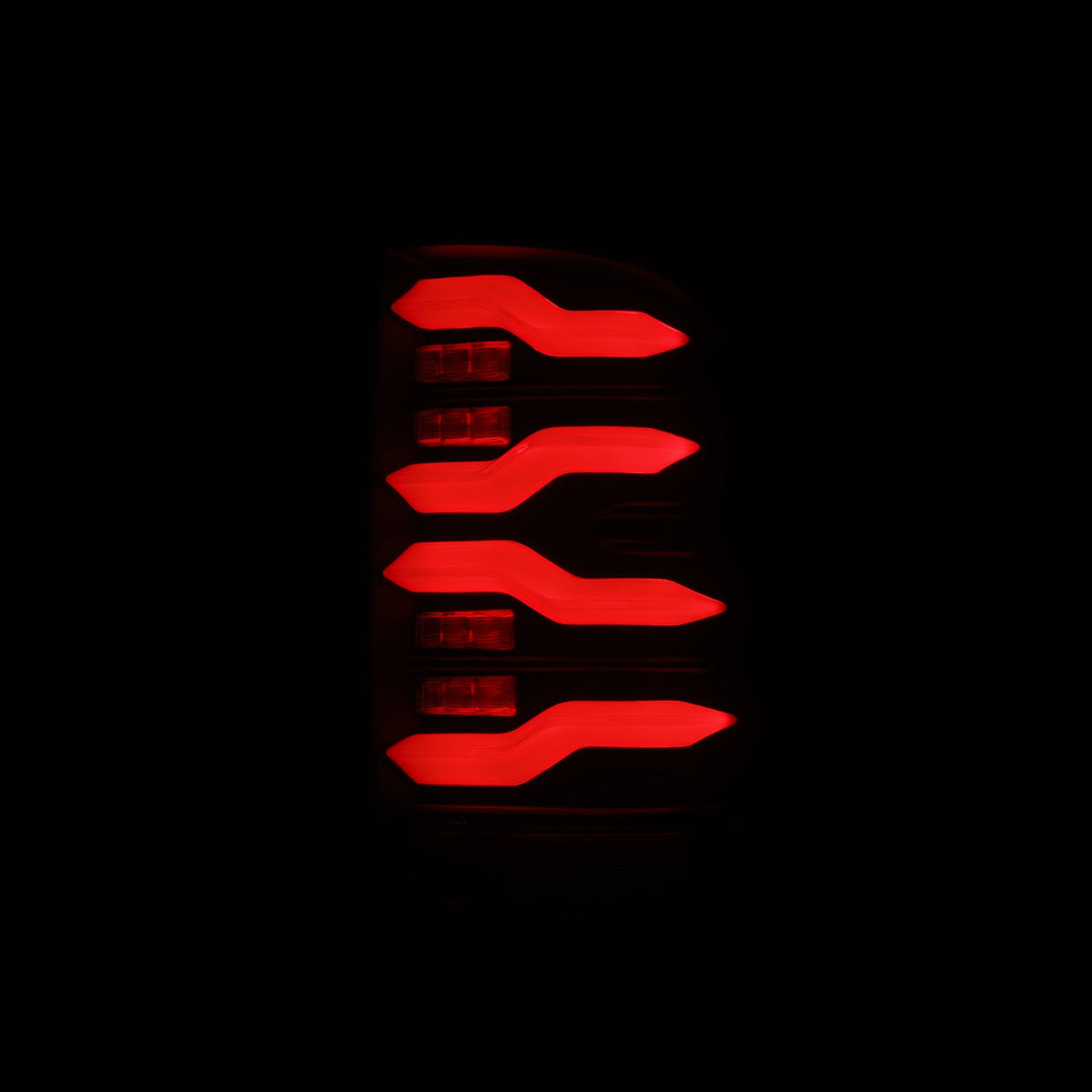 AlphaRex LUXX-Series LED Tail Lights for Ram 1500 / Ram 2500/3500 - Alpha-Black