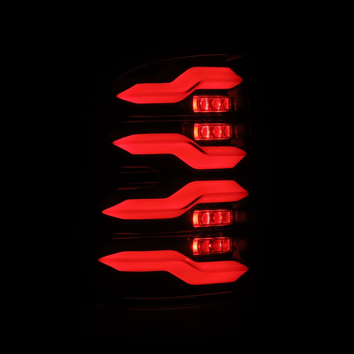 AlphaRex LUXX-Series LED Tail Lights for Ram 1500 / Ram 2500/3500 - Alpha-Black