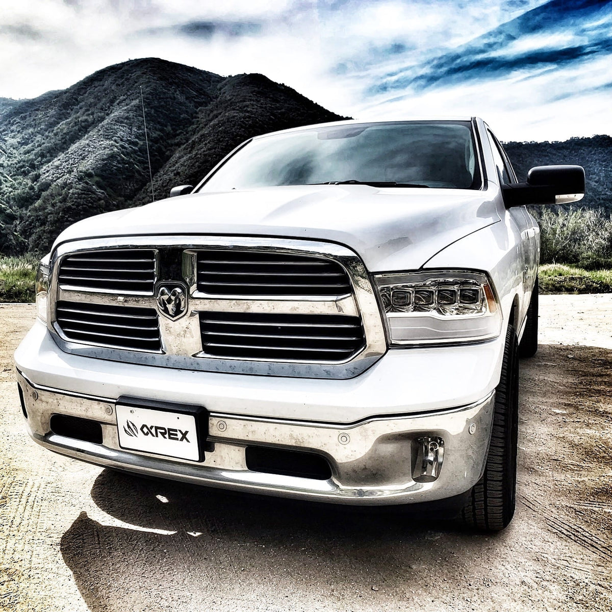 AlphaRex NOVA-Series LED Projector Headlights for Ram 1500 / Ram 2500/3500 - Chrome