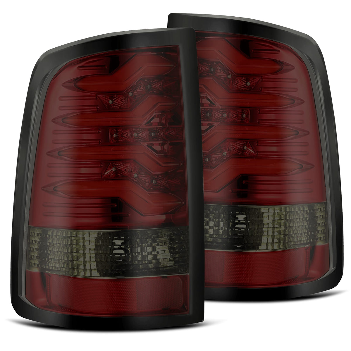 AlphaRex PRO-Series LED Tail Lights for Ram 1500 / Ram 2500/3500 - Red Smoke