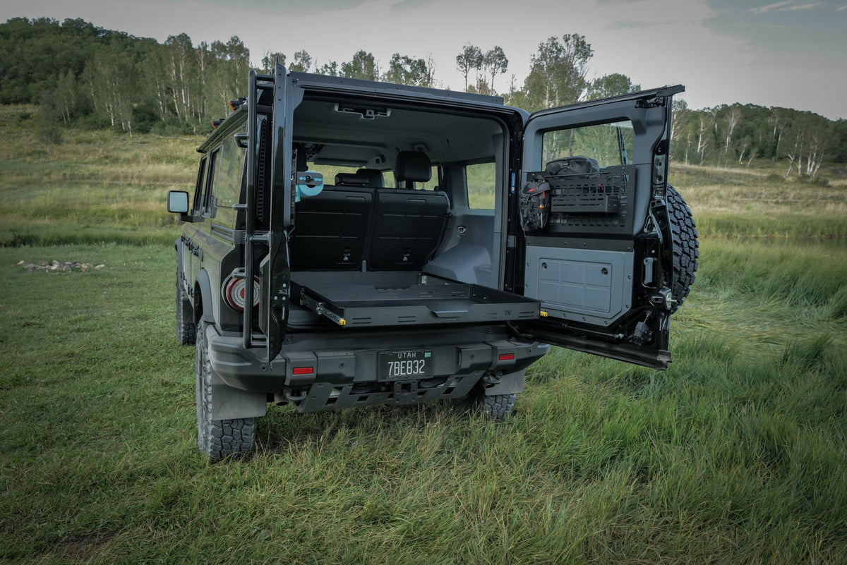 Canyon Adventure Vans Cargo Tray System Pro for INEOS Grenadier