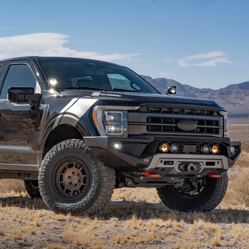ARB Zenith Winch Bumper Kit with Mounting Kit and Skid Plate Kit, fits Ford F-150