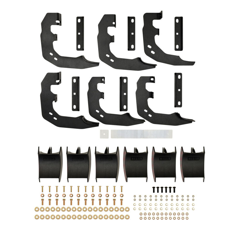 Westin AT6 Running Boards, Crew Cab, Textured Black, fits Ram 1500