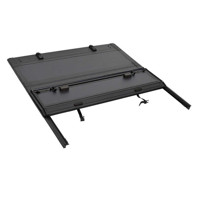 Westin Hard Tri-Fold Tonneau Cover, 5 ft. 7 in. Bed with Cargo Management, fits Toyota Tundra